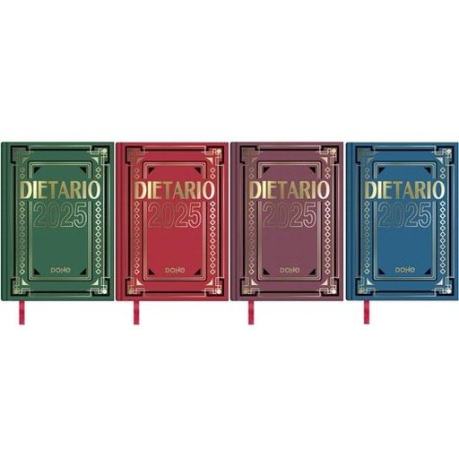 [11152-2026] DIETARIO DOHE 11152-2026 CUARTO 15X21CM D/P CARTÓN GELTEX C/SURTIDOS 2026