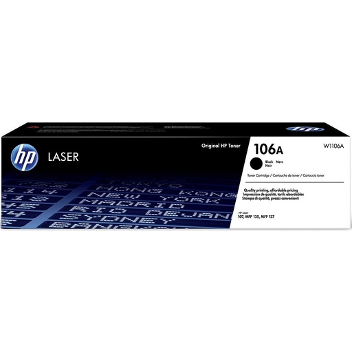[W1106A] HP TONER 106A NEGRO LJ107 