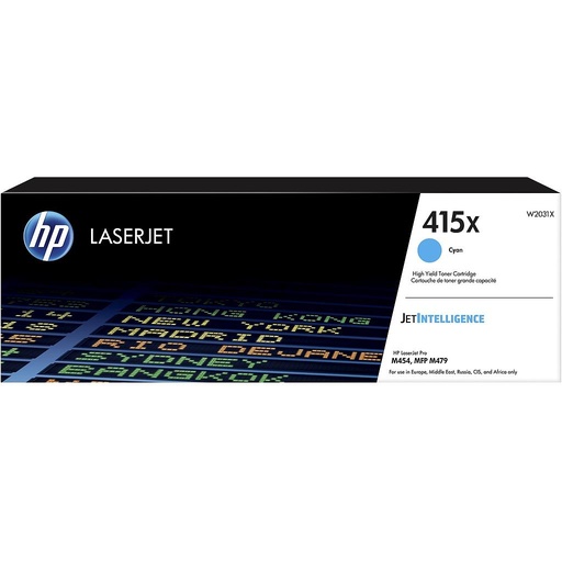 [W2031X] HP TONER LJ 415X Cian 