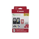 PACK CARTUCHOS NEGRO-COLOR CANON PG-540XL + CL-541XL 