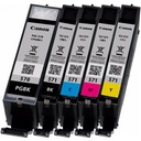 PACK DE CARTUCHOS 5 COLORES (CMYK/PGBK) CANON PGI-570 + CLI-571