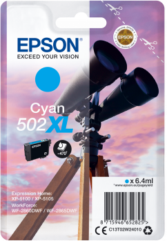 [C13T02W24010] CARTUCHO CIAN EPSON 502XL