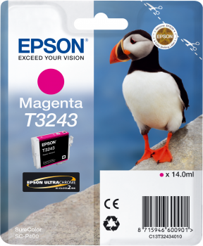 [C13T32434010] CARTUCHO MAGENTA EPSON T3243