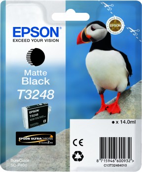 [C13T32484010] CARTUCHO NEGRO MATE EPSON T3248