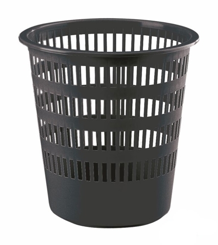 [306-02] PAPELERA FAIBO 306-02 REJILLA NEGRO