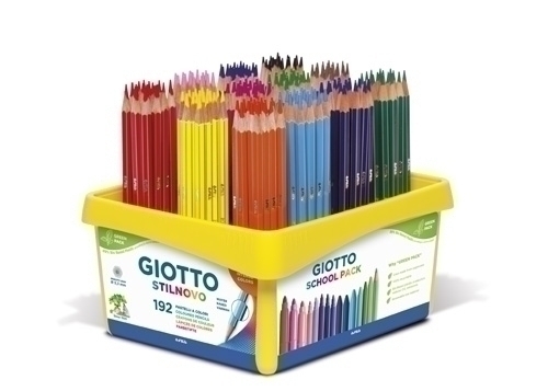 [F523400] PACK GIOTTO 523400 GIOTTO STILNOVO SCHOOLPACK 192 UDS. 