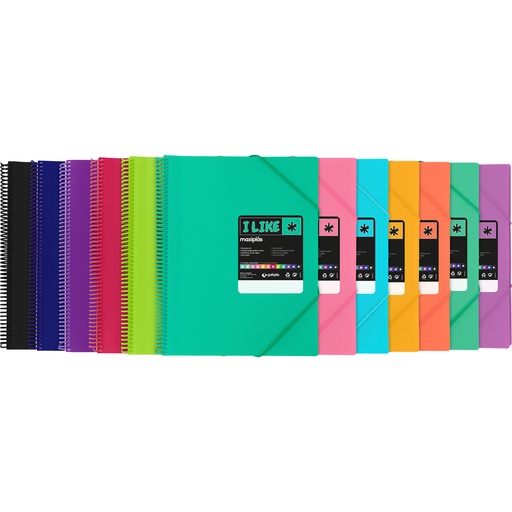 [39822269] CARPETA FUNDAS GRAFOPLÁS 39822269 LIKE 20 FUNDAS MAXIPLAS LAVANDA