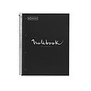 CUADERNO MR 46045 NB-1 A4 80 CLA 90G EMOTIONS NEGRO MR