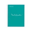 CUADERNO MR 46048 NB-1 A4 80 CLA 90G EMOTIONS TURQUESA MR