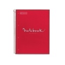 CUADERNO MR 46053 NB-1 A4 80 CLA 90G EMOTIONS ROJO MR