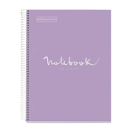 [MR46055] CUADERNO MR 46055 NB-1 A4 80 CLA 90G EMOTIONS LAVANDA MR