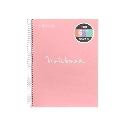 [MR46068] CUADERNO MR 46068 NB-5 A4 120 CLA 90G EMOTIONS ROSA MR