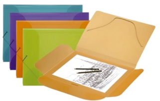 [60739-2L] CARPETA FOLDERMATE 60739-2L GOMAS SEMIRÍGIDA 3 SOLAPAS A3+ POP GEAR FRESH COLORES