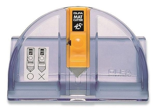 [MC-45] CUTTER OLFA MC-45 MAT CUTTER ANGULO 45 GRADOS   CUCHILLA MCB-1