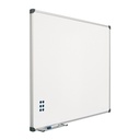 PIZARRA DE ACERO VITRIFICADO BLANCO - 100 X 150 CM.