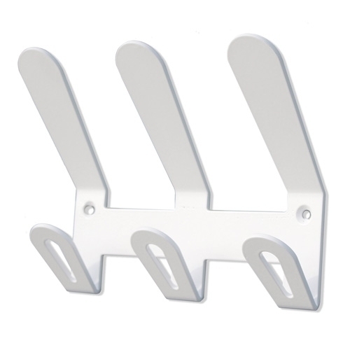 [EC/02/M3/BL] PERCHERO PARED EC/02/M3/BL 3 COLGADORES COLOR BLANCO 