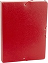 CARPETA PROYECTOS CARCHIVO 375BM32 PINTADO A4 GOMAS 5 cm ROJO
