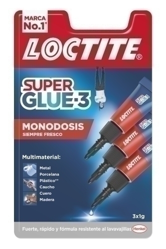 [2640065] PEGAMENTO LOCTITE 2640065 SUPER GLUE-3 3x1g MINI TRIO