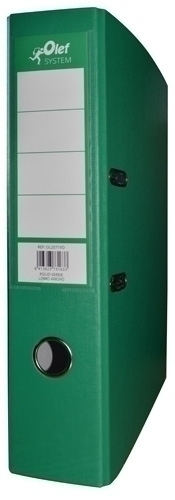 [OL2070V] ARCHIVADOR OLEF OL2070V  A4 75mm VERDE