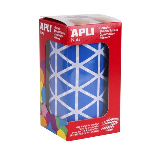 [04868] ROLLO APLI 4868 GOMETS TRIANGULARES 20.0 AZUL