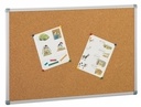 TABLERO CORCHO FAIBO 601-7 SOLIDO MARCO ALUMINIO 122x300 cm