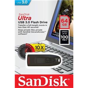 [CZ48064GU46] PEN DRIVER SANDISK CZ48064GU46 USB ULTRA 64GB 3.0 FLASH DRIVE CANON 0,24 INCLUIDO EN EL PRECIO