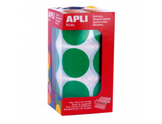 [17862] GOMETS APLI 17862 RENDONDOS 33 MM VERDE