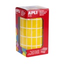 GOMETS APLI 4883 RECTANGULARES 20X10 AMARILLO