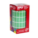 GOMETS APLI 4886 RECTANGULARES 20X10 MM. VERDE