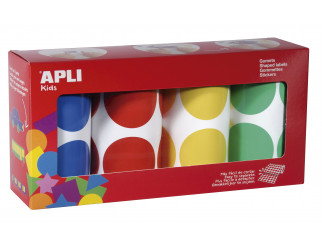 [17634] GOMETS APLI 17634 PACK 4R.Ø45 BL/VR/GR/VE 1416 UNID.