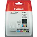 [CAN22379MREB] CARTUCHO CANON 6509B008 CLI-551 MULTI BLIST(C/M/Y/BK)