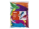 BOLSA APLI 17445 PLUMAS COLORES 500 UNID.