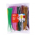 BOLSA APLI 18153 LIMPIAPIPAS MULTICOLOR 360 UNID.