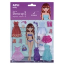BOLSA APLI 17612 PEG.DRESS UP CON ESCEN.GRAN NINA 1 H