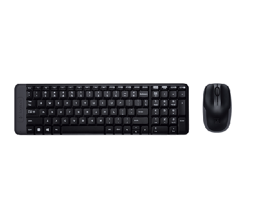 [920-003159] TECLADO/MOUSE 920-003159 MK220 OPTICO WIRELES USB NEGRO