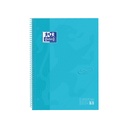 CUADERNO OXFORD 400107010 EUROPEANBOOK 1 SCHOOL TOUCH TAPA EXTRADURA A4+  80H.5X5 AZUL PASTEL
