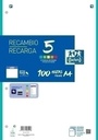 RECAMBIO 5 OXFORD 400133563 SCHOOL T. BLANDA A4 100 LISO 90grs 