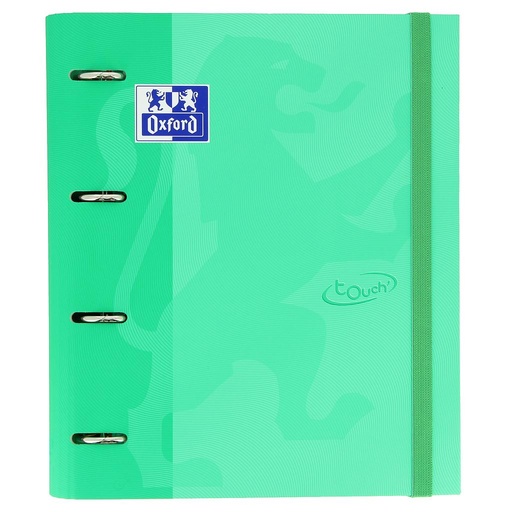 [400136663] CUADERNO OXFORD 400136663 TOUCH T. EXTRADURA A4+ 100 5X5 90grs MENTA