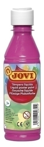 [50208] TÉMPERA JOVI 50208 LÍQUIDA 250 ml (BOTELLA) MAGENTA