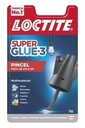 PEGAMENTO INST. 2600307 SUPER GLUE-3 5g CON PINCEL