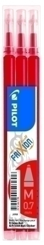   RECAMBIO PILOT BOLIGRAFO FRIXION BALL/CLICKER BLISTER 3 UNID.