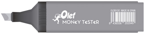 [OLDB100] DETECTOR OLEF OLDB100 BILLETES EURO TESTER PEN OLEF en BLISTER