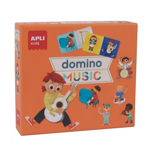 [18205] CAJA APLI 18205 DOMINO INST.MUSICALES 28U            