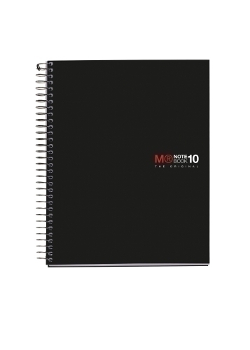 [MR47044] CUADERNO MR47044 NB-10 A5 200 CLA PP NEGRO 