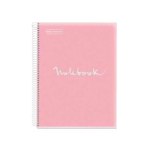 [MR46084] CUADERNO MR46084 NB-8 A4 160 CLA 90G PP EMOTIONS ROSA 
