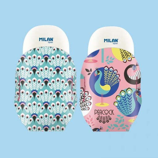 [CMMPCK1012] Caja expositora 24 gomas con funda 1012 Peacock  