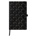 CUADERNO CASTELLI MILANO 0QC8NS464 MEDIANO 13x21 cm  COPPER & GOLD ART DECO GOLD LISO