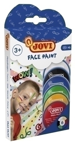 [171] MAQUILLAJE JOVI 171 CREMA FACE PAINT BOTE de 8 ml CAJA de 6 SURTIDOS