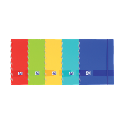 [400146223] CARPETA DE FUNDAS OXFORD 400146223 ESPIRAL LIVE & GO TP A4 C/GOMA 40 FUNDAS - SRTD VIVOS