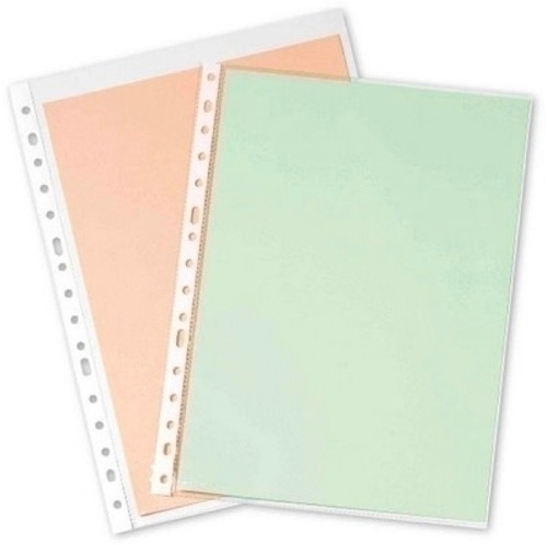 [685200] FUNDA MULTITALADRO PARDO 685200 PP 90µ CRISTAL A4 16 TAL.RFZO. 